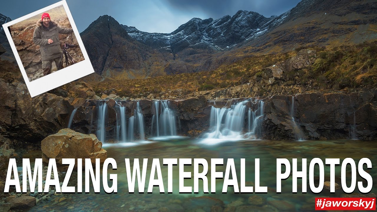 Waterfall Photos - Smooth Water Tutorial -  Benjamin Jaworskyj Easy learn Photography