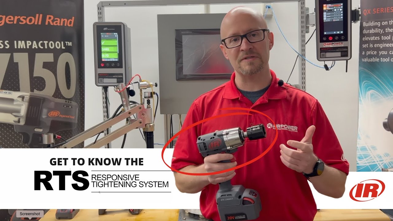 What is the New Responsive Tightening System from Ingersoll Rand?