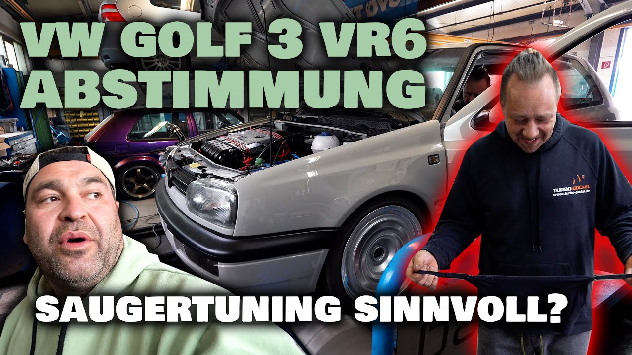 LEVELLA | VW Golf 3 VR6 - @Turbo-Gockel  Prüfstand! Abstimmung - Was bringt das Saugertuning?
