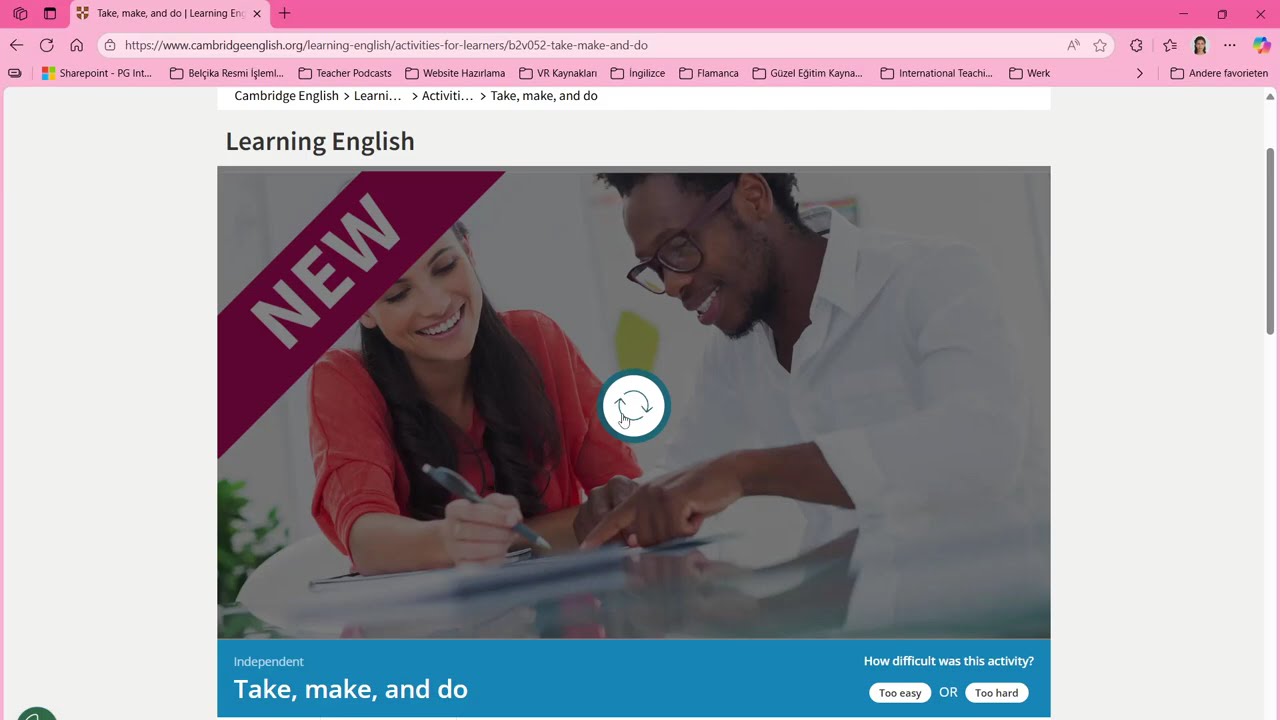 B1-B2 Orta Duzey Ingilizce | Deyimler / Make, Do or Take? - Phrasal Verbs, Idioms & Collocations