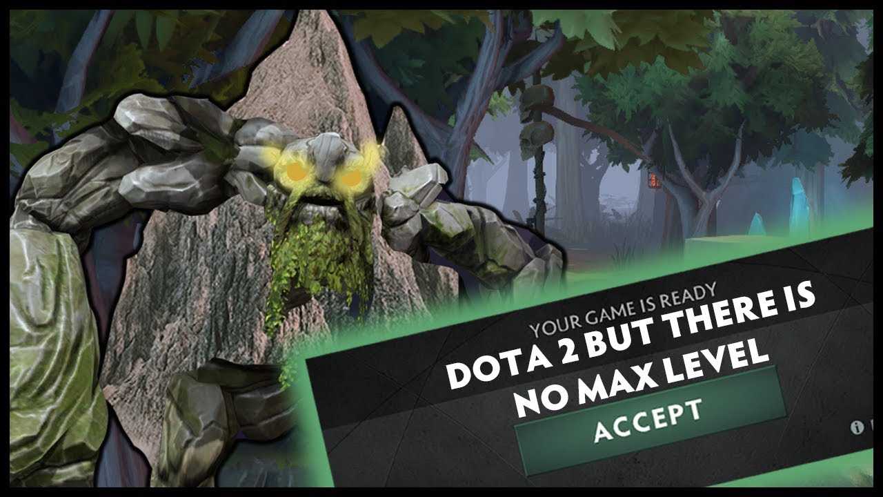 Dota But There Is No Max Level