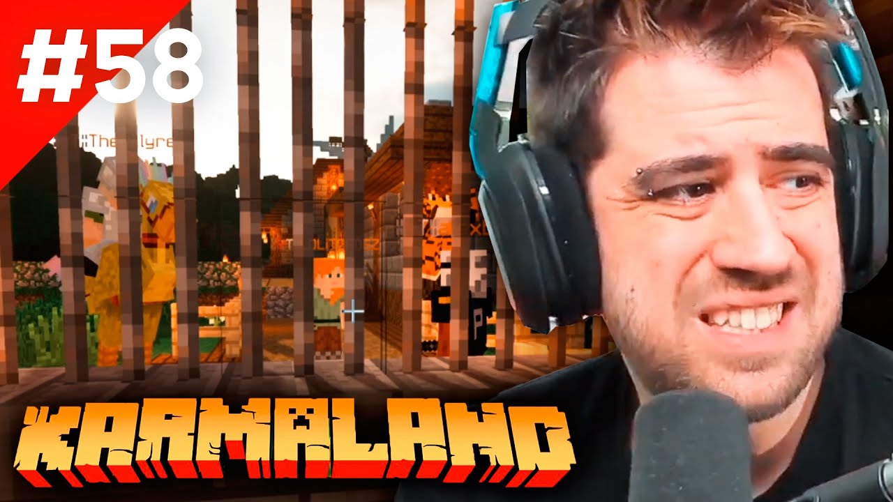 A la Cárcel por Ilegalísimo (e intentar liar) - Auron juega Karmaland #58