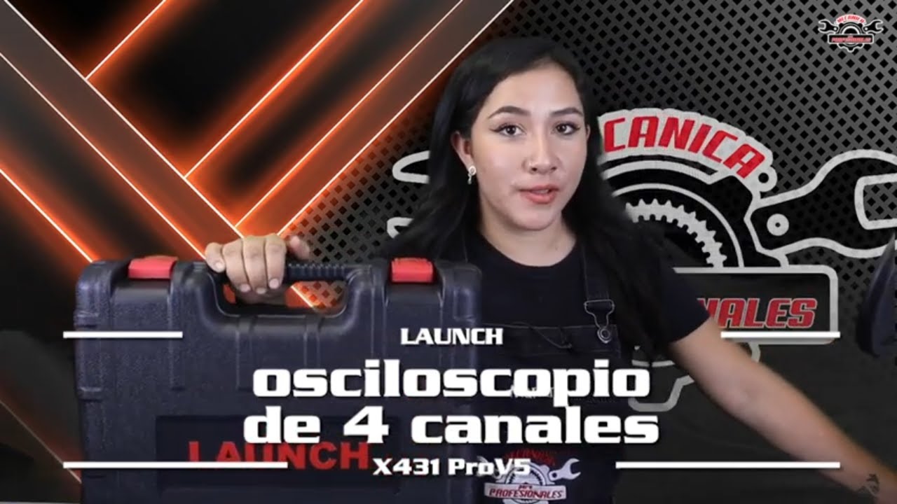 🎯 Conociendo el nuevo osciloscopio automotriz de 4 canales para el X431 ProV5 de Launch💥
