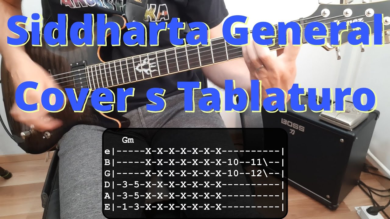 Siddharta - General COVER s Tablaturo