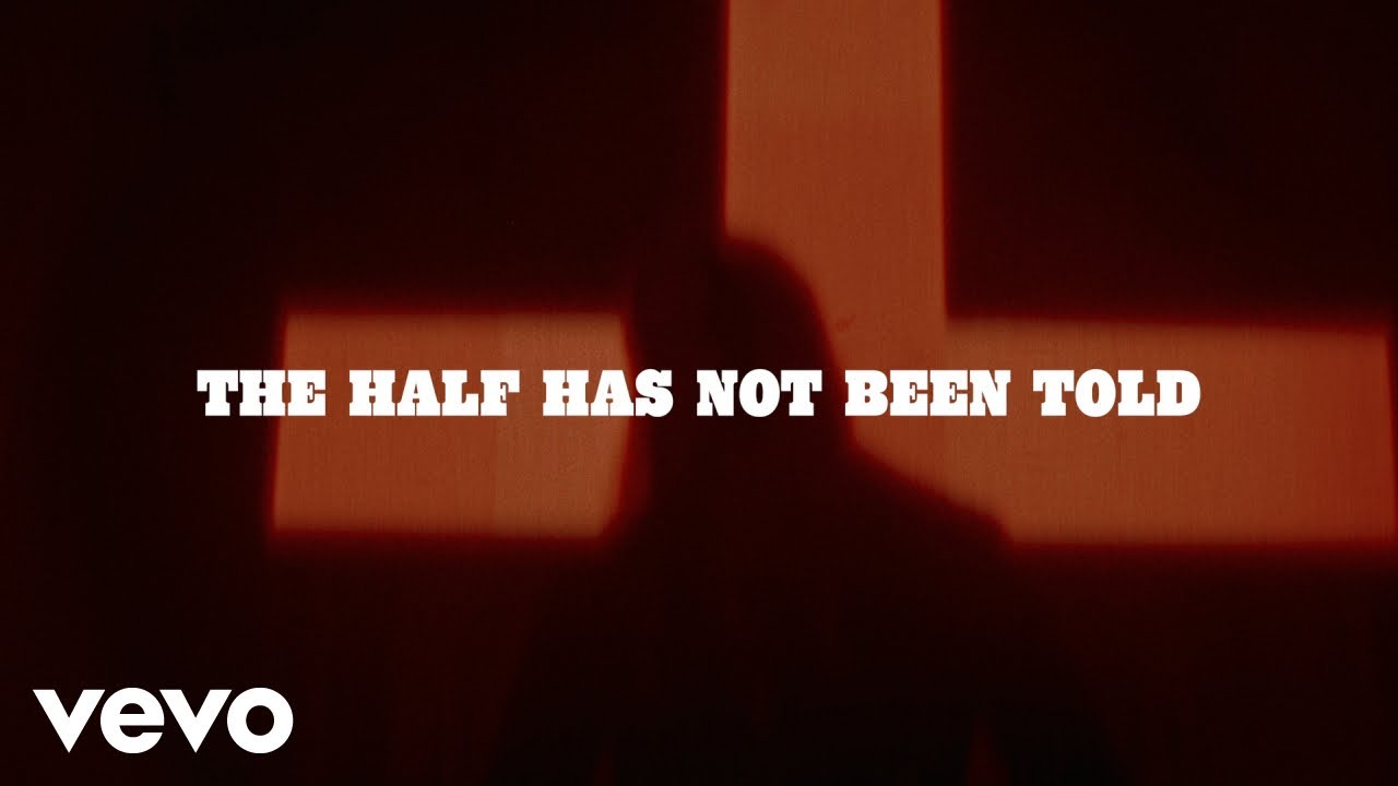 Brandon Lake - The Half Has Not Been Told (Lyric Video)