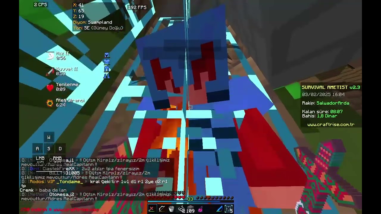 Craft Rise Ametist Türeme Yırtmaca / YÜSEK PARALI DUEL.