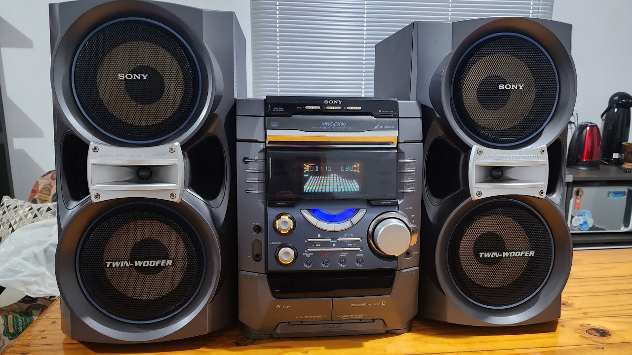 A LENDA SONY MHC-DX90 GRAVES PODEROSOS  #dx90