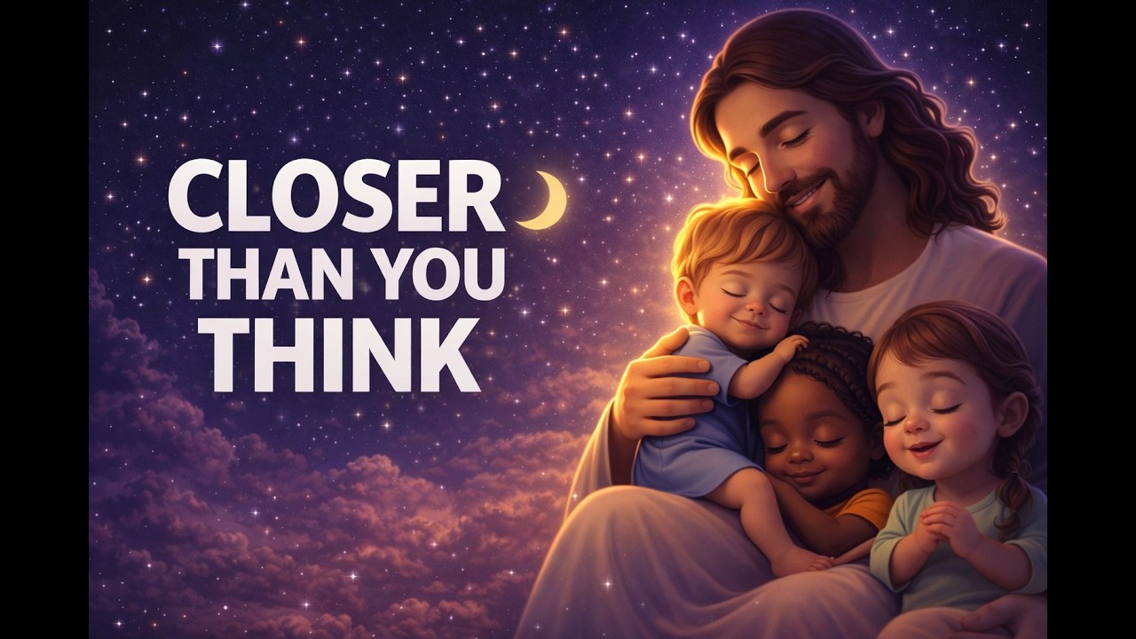 🌙 Tonight, God Is Closer Than You Think 💛 | 2 Hours Christian Sleep Music