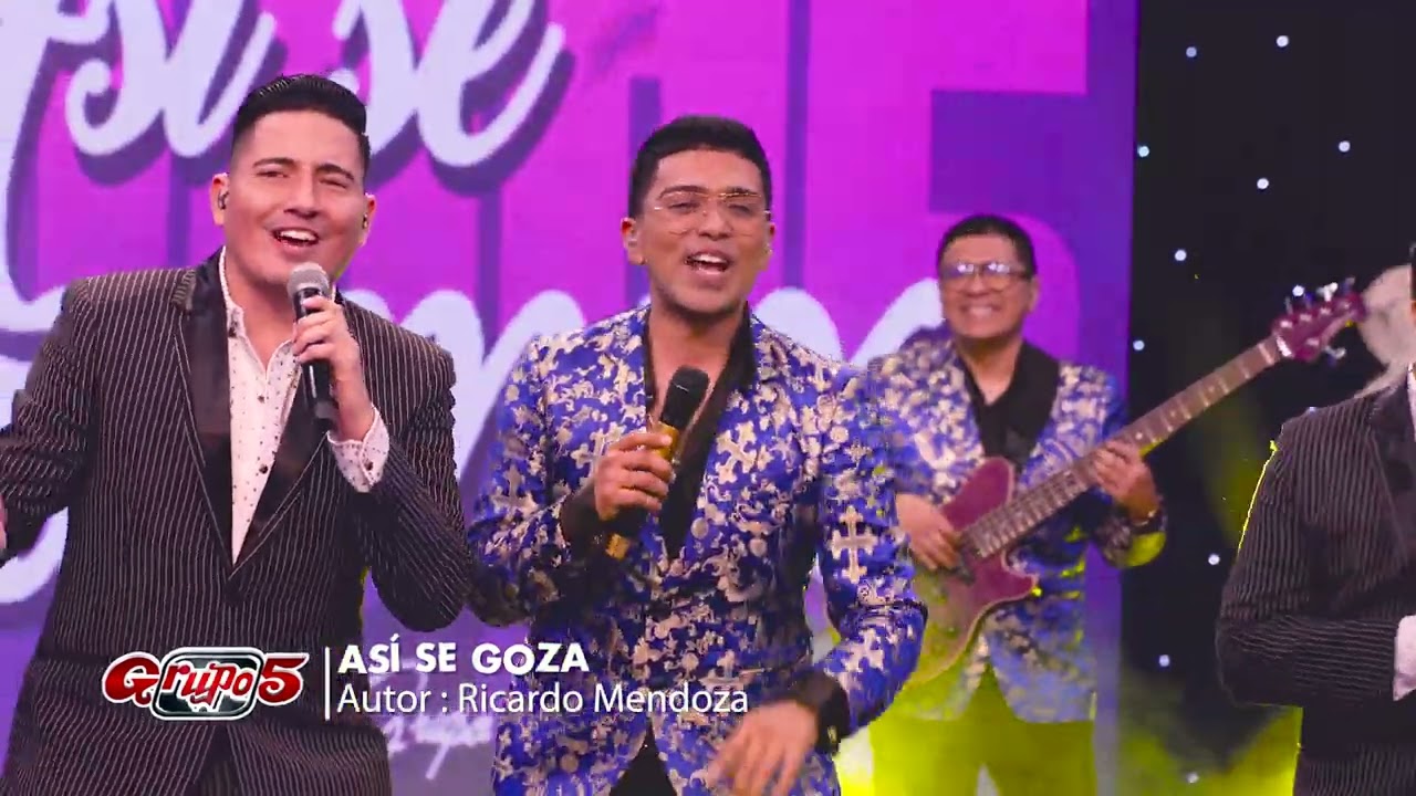 Grupo 5 - Mix As&iacute; Se Goza (Video Oficial) | Amigo y Algo M&aacute;s