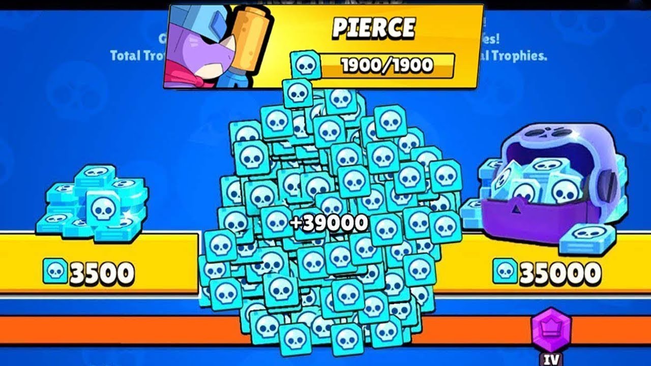 ⚡🎁 CRAZY 0 ACCOUNT OPENER!! PIERCE 3800 CREDITS & NEW BRAWLERS