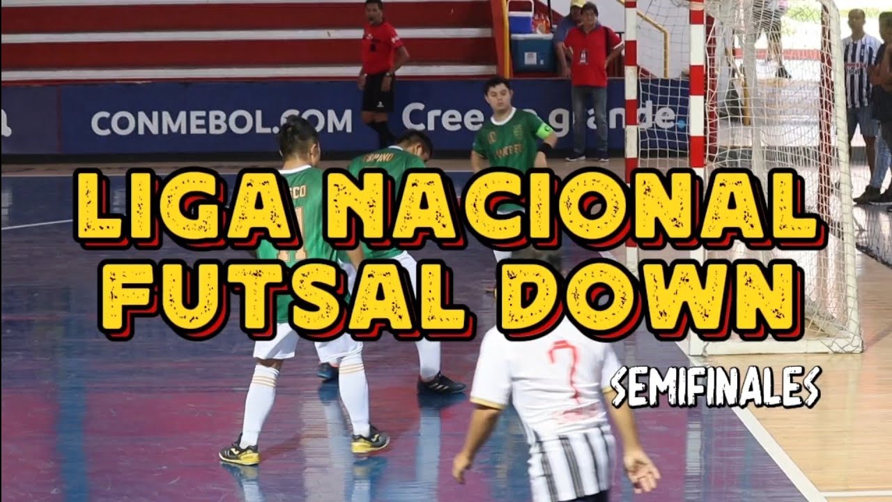 Picantes las semifinales de la Liga Nacional de Futsal Down