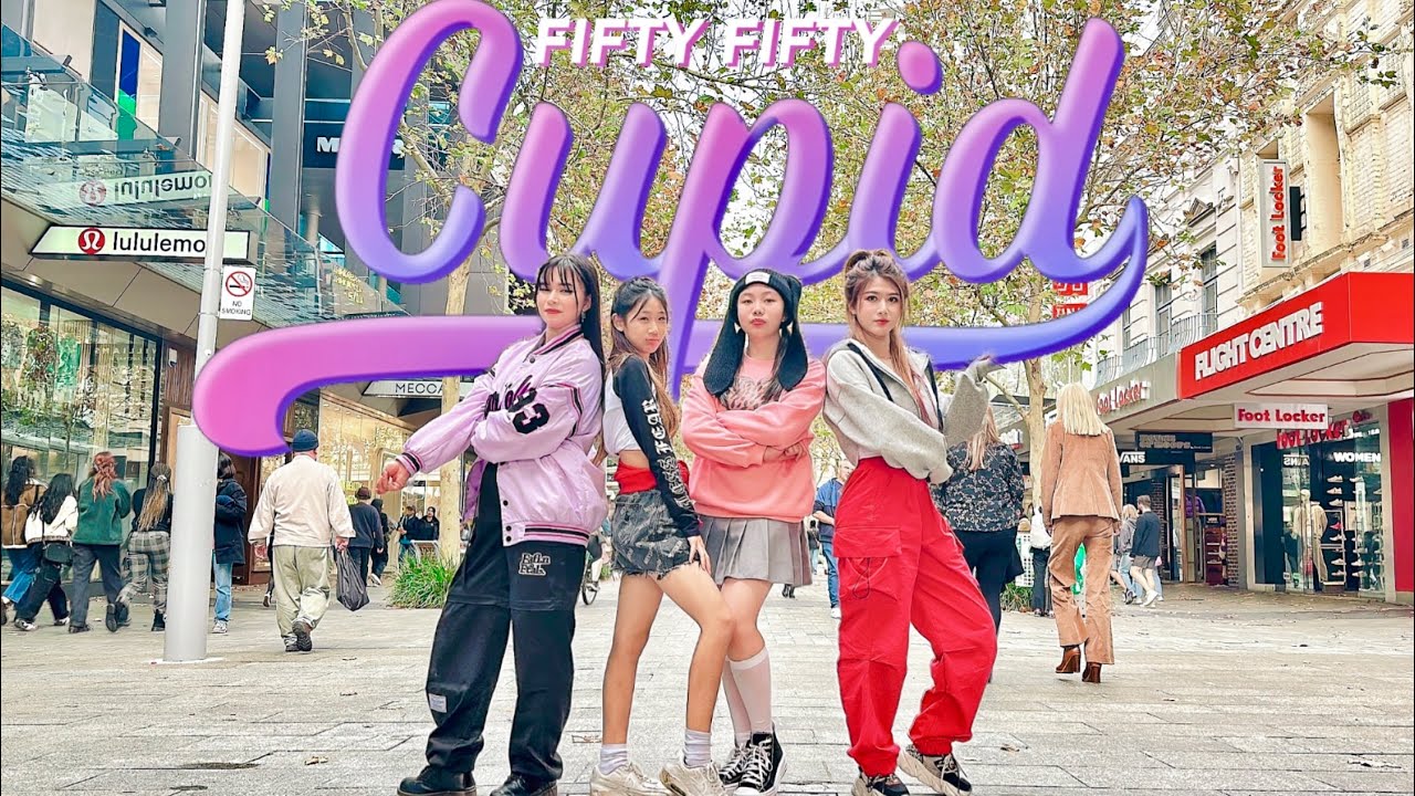 [KPOP IN PUBLIC|ONE TAKE] Fifty Fifty - Cupid 💘DANCE COVER | Dreamy Dream Dance | Perth | Australia