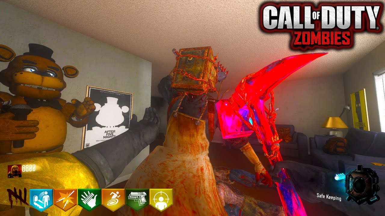 LA NUEVA CASA GAMER CUSTOM ZOMBIES CON EASTER EGG 