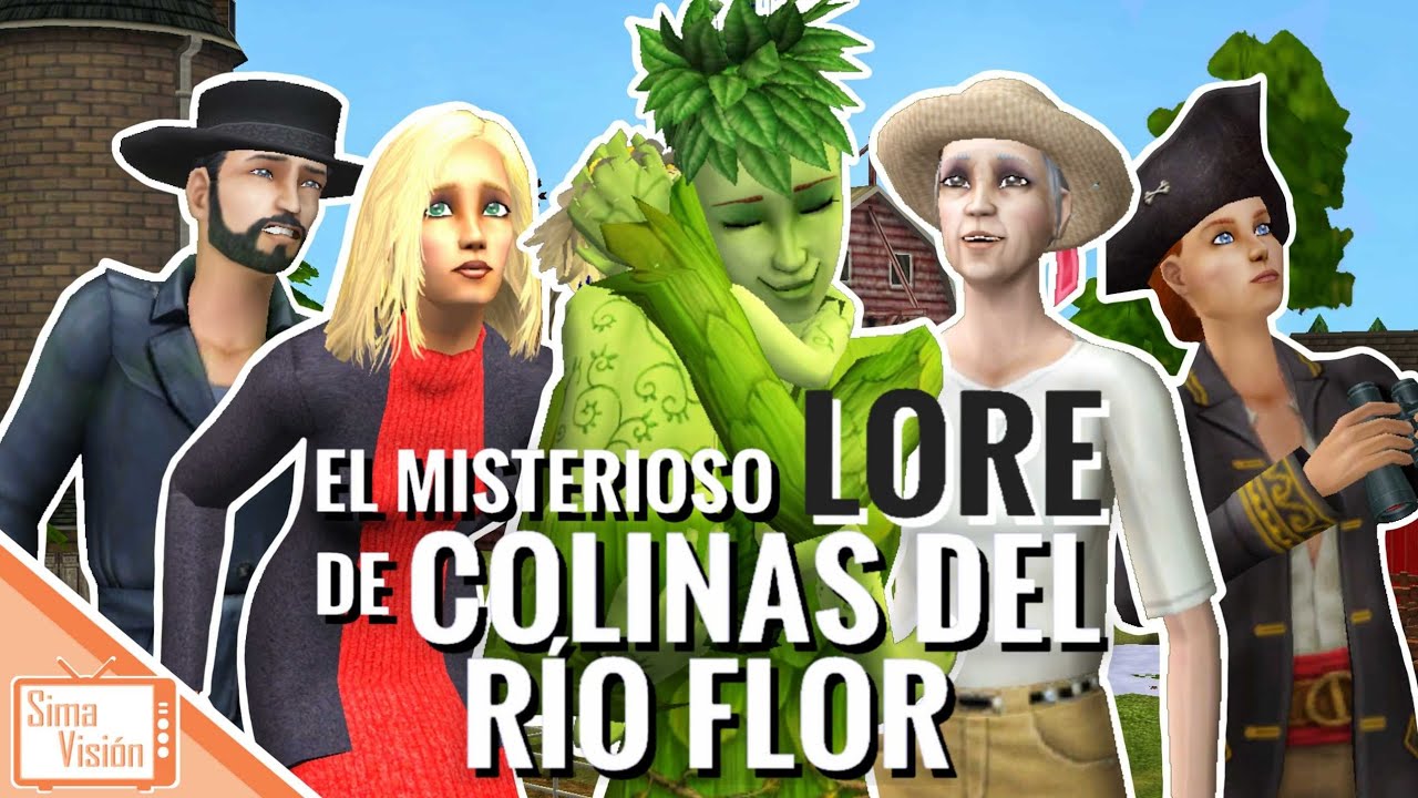 SimaVisión | ¿Qué esconde Colinas del Río Flor? Resolviendo el misterio oculto del LORE | Los Sims 2