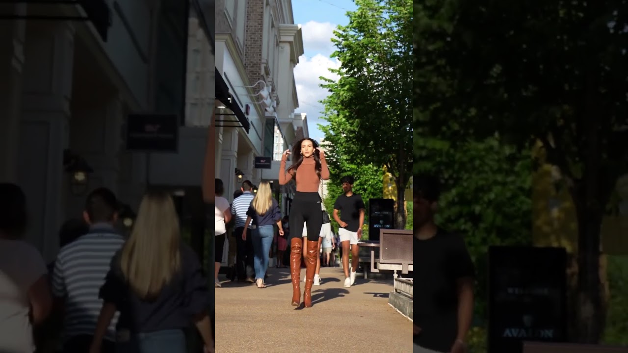 Model Walking In Public 😳 Lady Gaga Love Game ✨ - Liz Sanchez