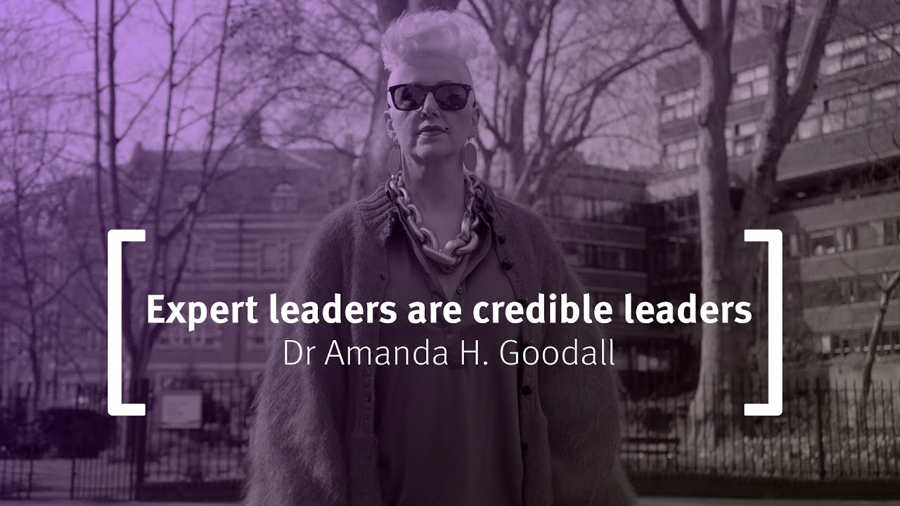 Shaping the world through research with Dr Amanda H. Goodall