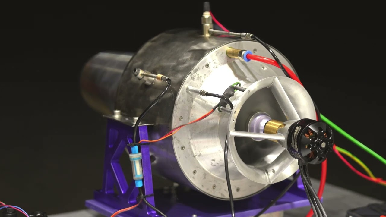 800N Thrust Micro Jet Engine