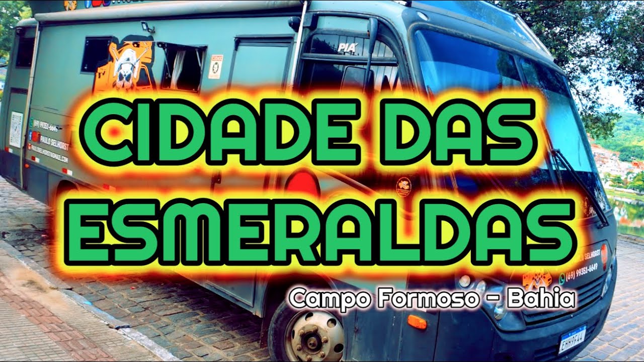 A CIDADE DAS ESMERALDAS – CAMPO FORMOSO - BAHIA – Eu e Levy #pauloselhorst #levyselhorst