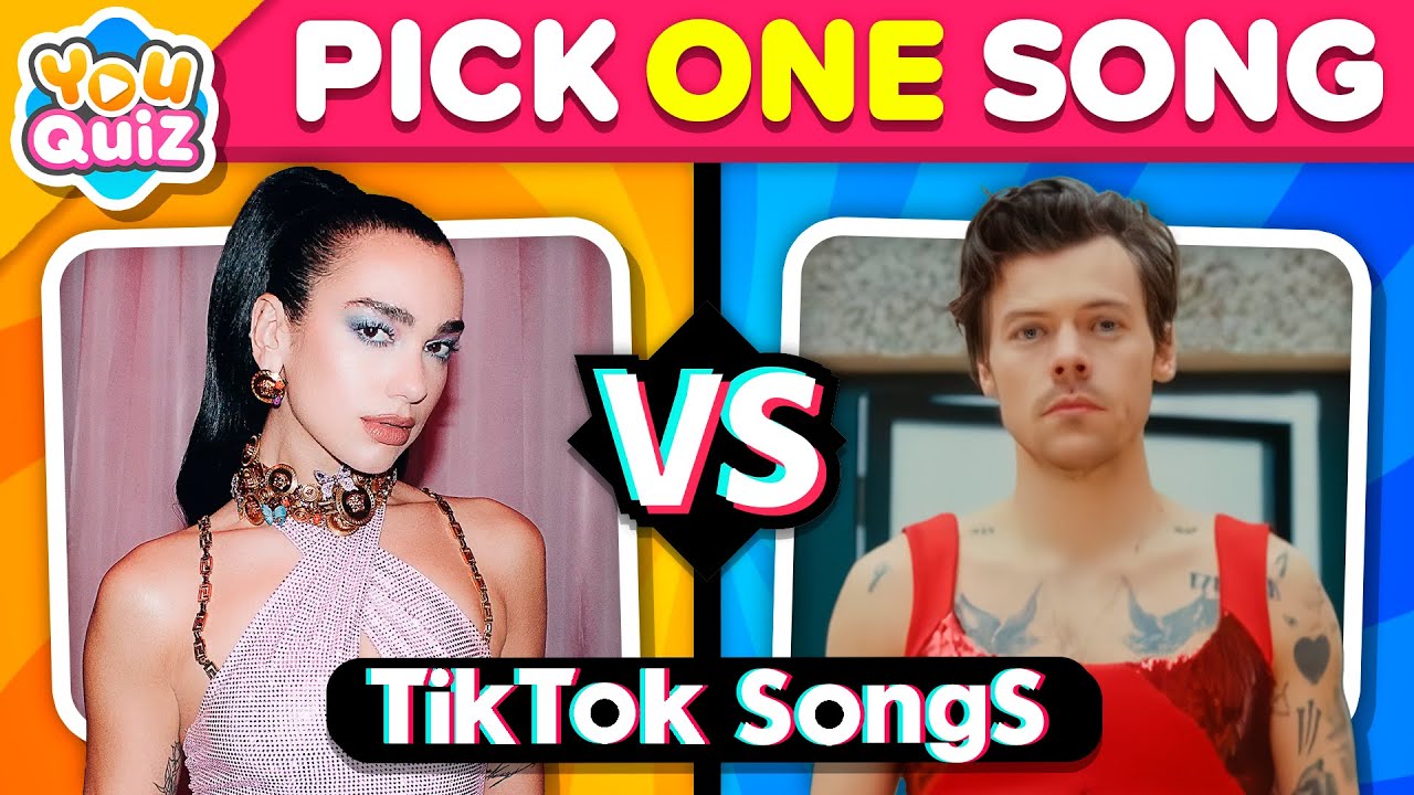 PICK ONE KICK ONE 🎵 The Most Popular TikTok Songs 👑 Music Quiz 🔊