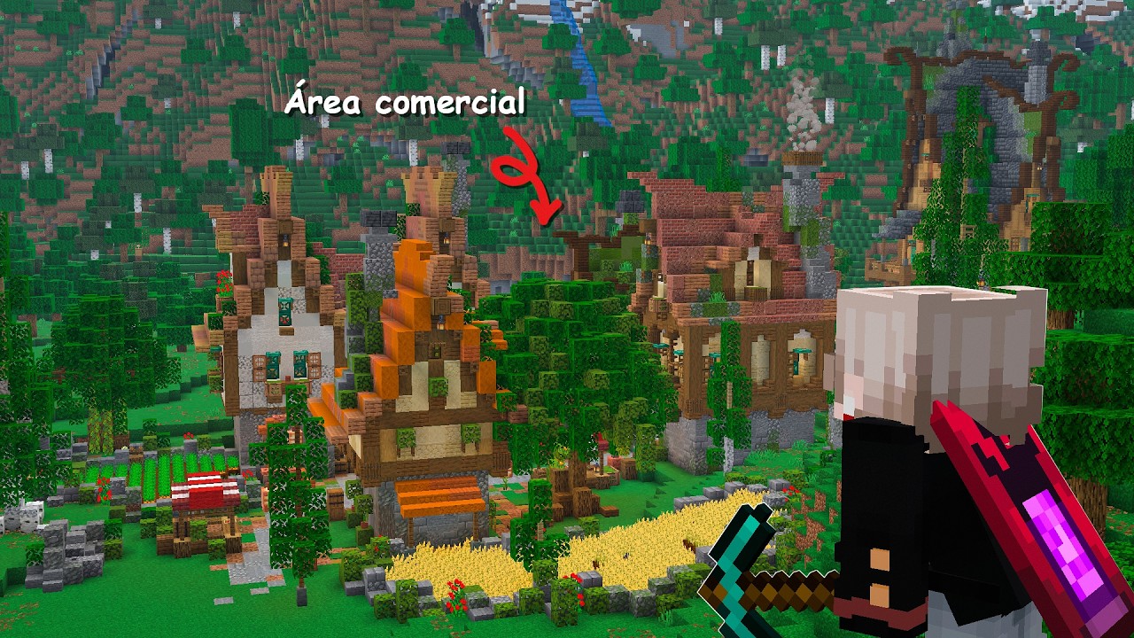 Comecei minha vila fantasy no meu mundo eterno perfeito - FayWorld • Ep.2