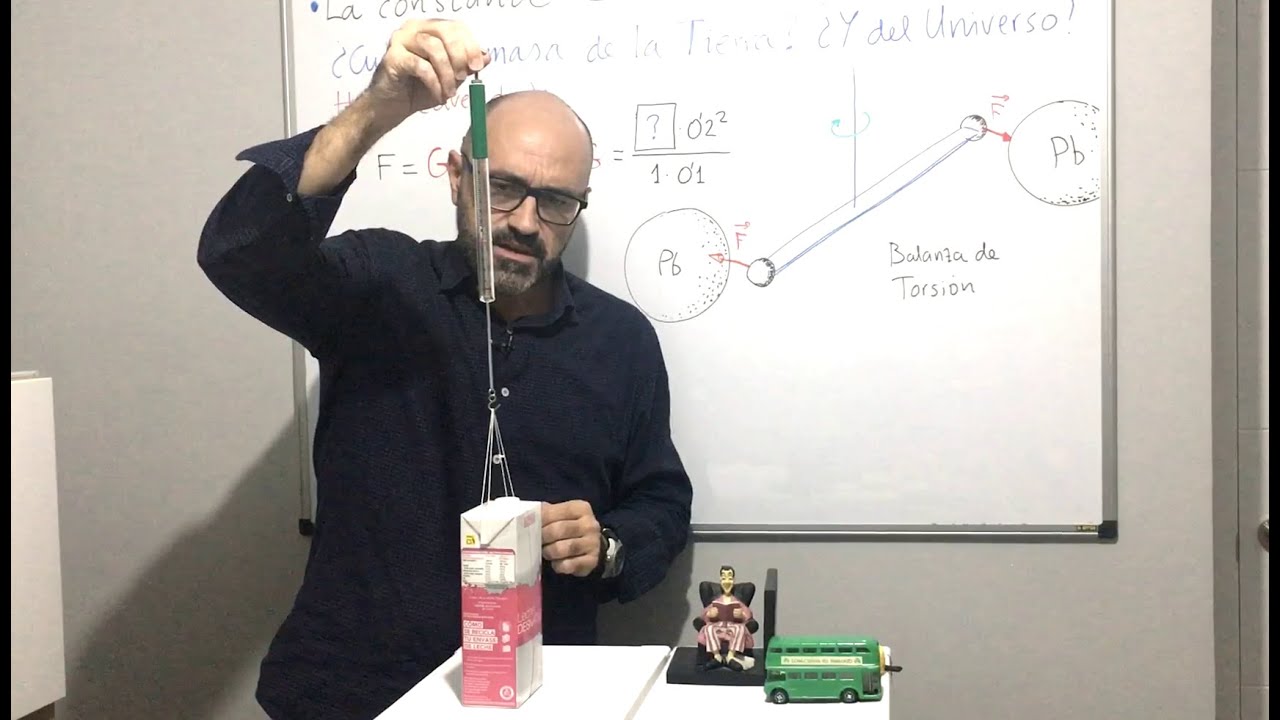 Física 1.12 Constante de Gravitación Universal. Masa de la Tierra, del Sol y del Universo