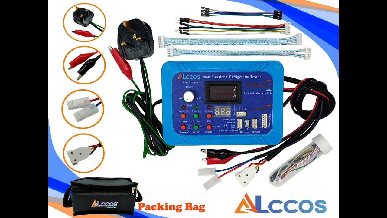ALccos Refrigerator Inverter Compressor Tester 8 In 1 🔥🔥 - Malay Version