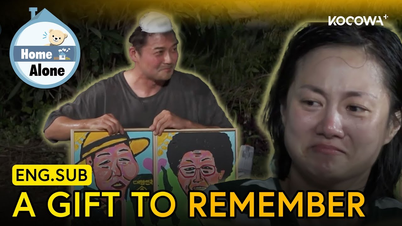 Jun Hyun-moo&rsquo;s Drawing of Her Late Grandparents Moves Everyone 🎨😭 | Home Alone EP616 | KOCOWA+