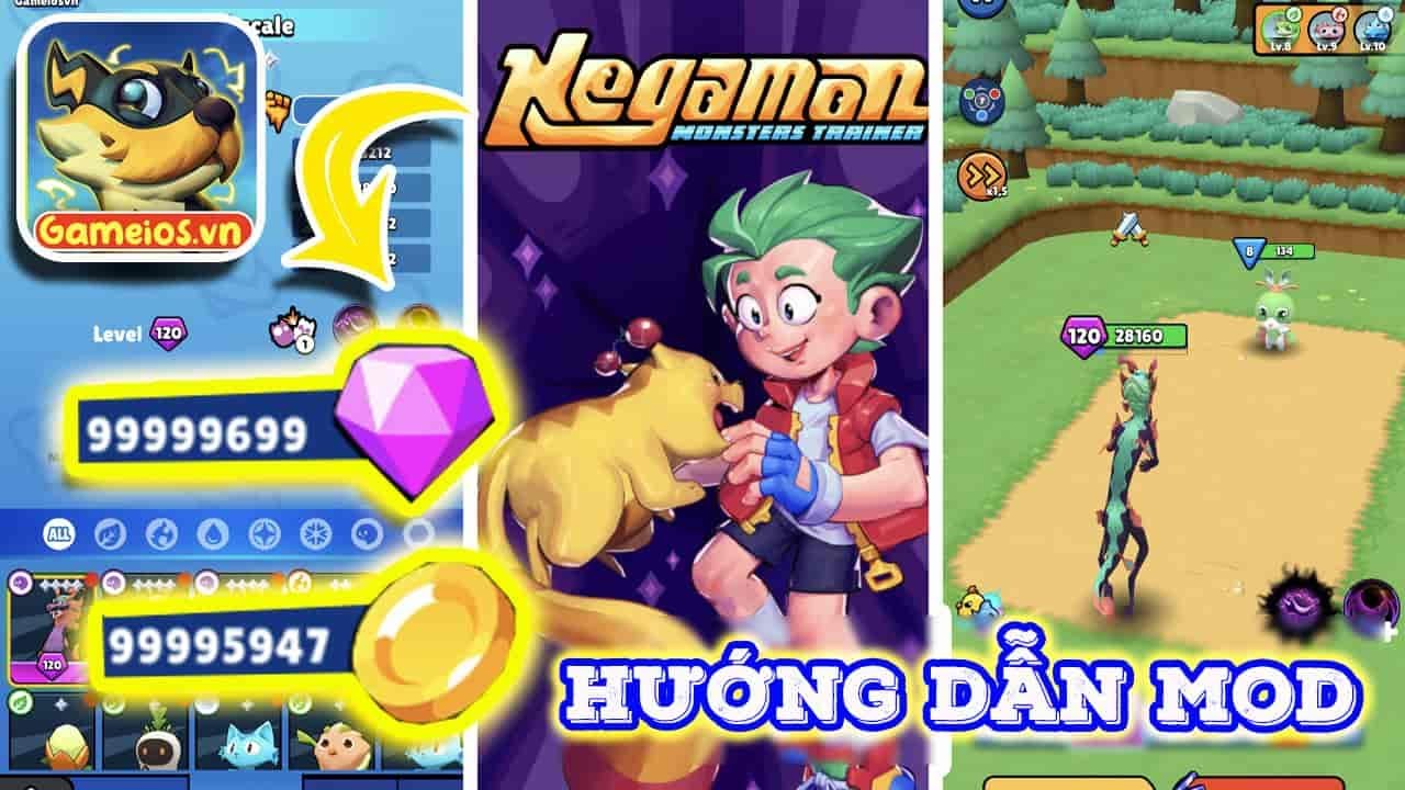Negamons Monster Trainer hướng dẫn hack full