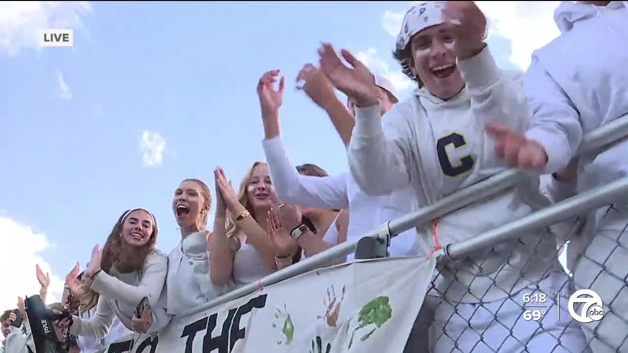 High School Football energy at our Game of the Week in Clarkston