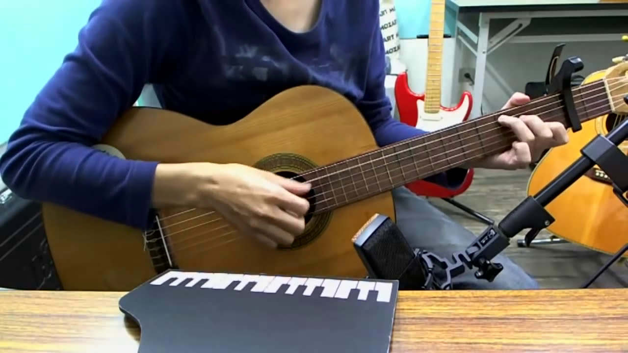 嘉義吉他教學 - 初音ミク - 夕日坂 - Acoustic Version