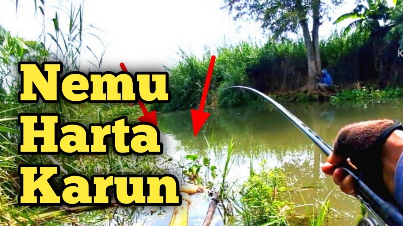 PINGGIRANNYA HAUP-HAUP//Mancing Wader ijo KALI MUNCUL//Mbah Omi Fishing.