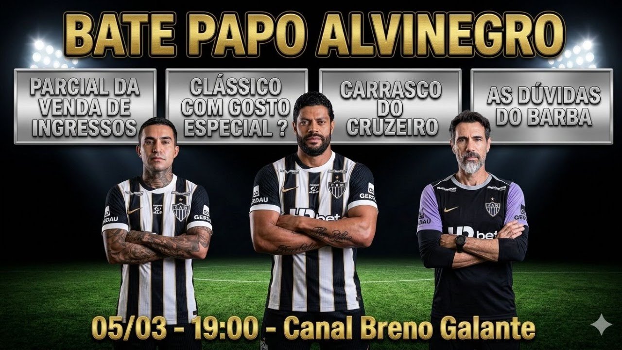 🛑AO VIVO🛑   BATE PAPO ALVINEGRO