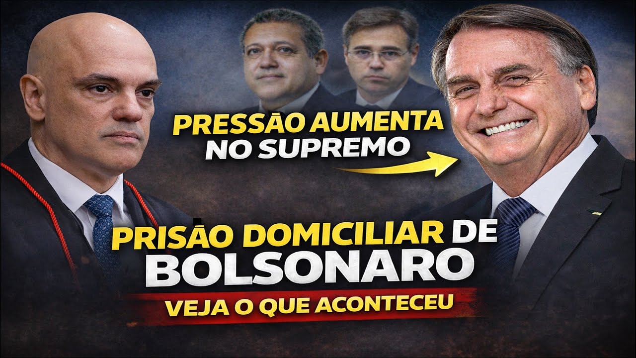 SUPREMO SOB PRESSÃO: BOLSONARO PODE IR PRA CASA