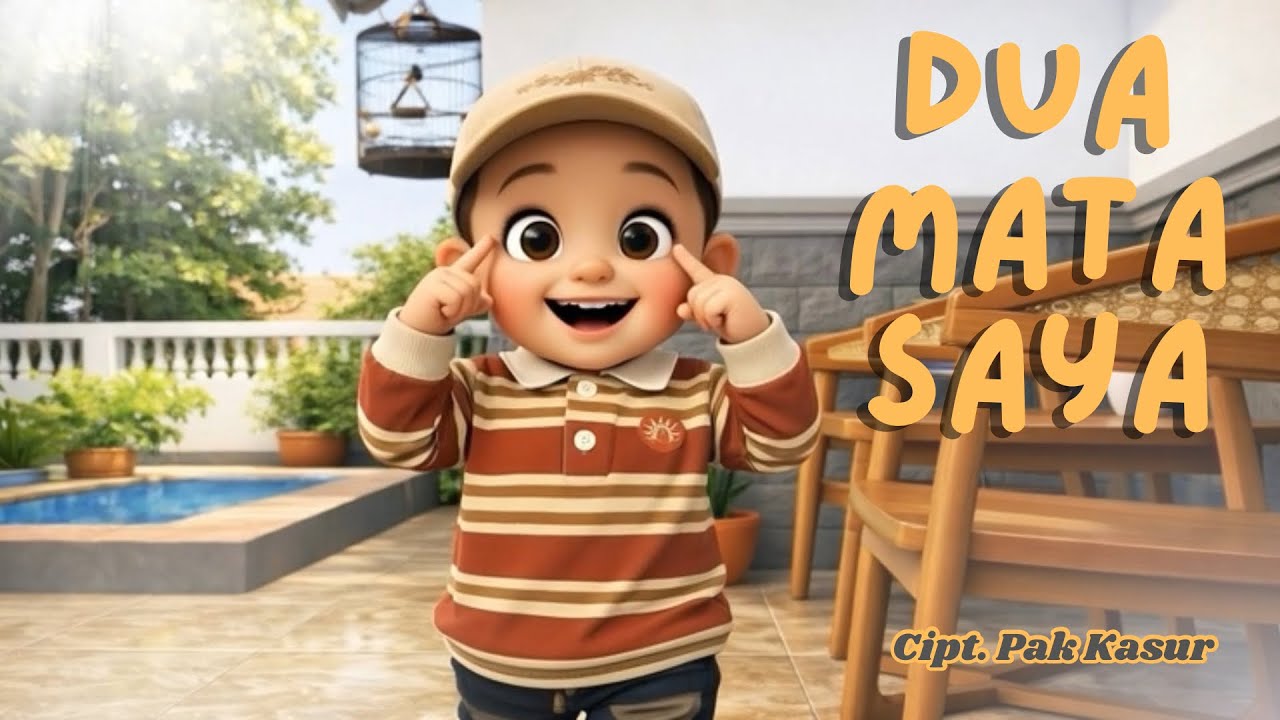 Dua Mata Saya 👀 Cipt. Pak Kasur | Lagu Anak Indonesia | Jangan Begadang & Hidup Sehat | Animasi 3D