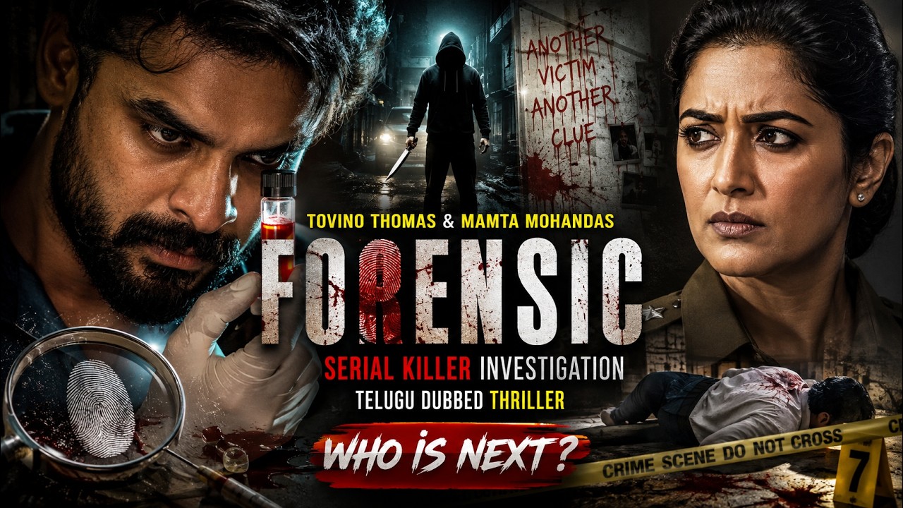 Tovino Thomas & Mamta Mohandas Serial Killer Forensic Investigation Telugu Dubbed Thriller Movie