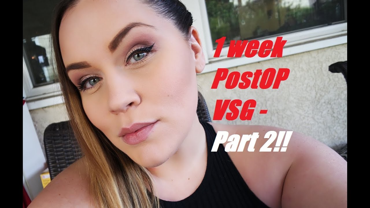 1 week PostOp VSG - Diet and Vitamins