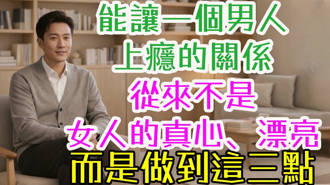 能讓一個男人上癮的關係，從來不是女人的真心、漂亮，而是在生活裏做到這三點，他這輩子離不開你。#男人上癮 #關係 #女人真心 #漂亮 #生活 #情緒主權 #不可預知感 #情緒隔離 #秒回權 #情緒 #