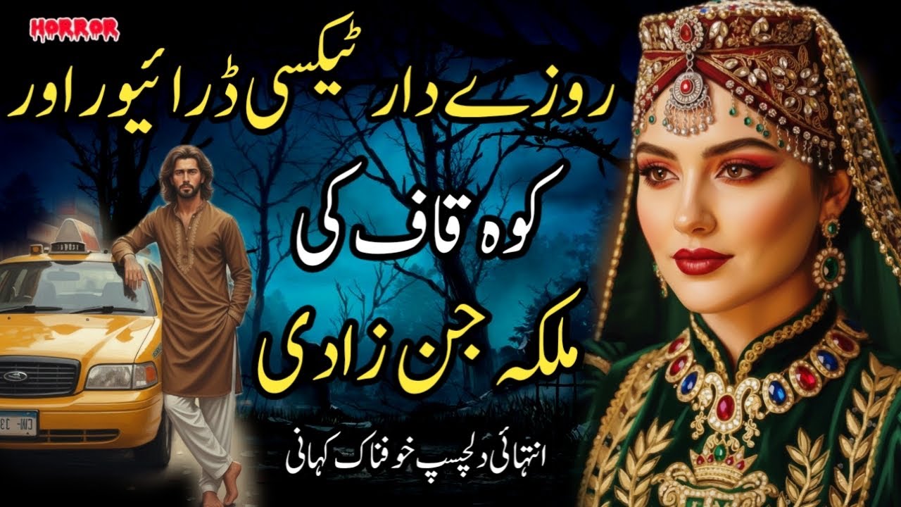 Rozedaar Taxi Driver Aur Koh-e-Qaf Ki Malika Jinzadi | Urdu Islamic Horror Fantasy Story
