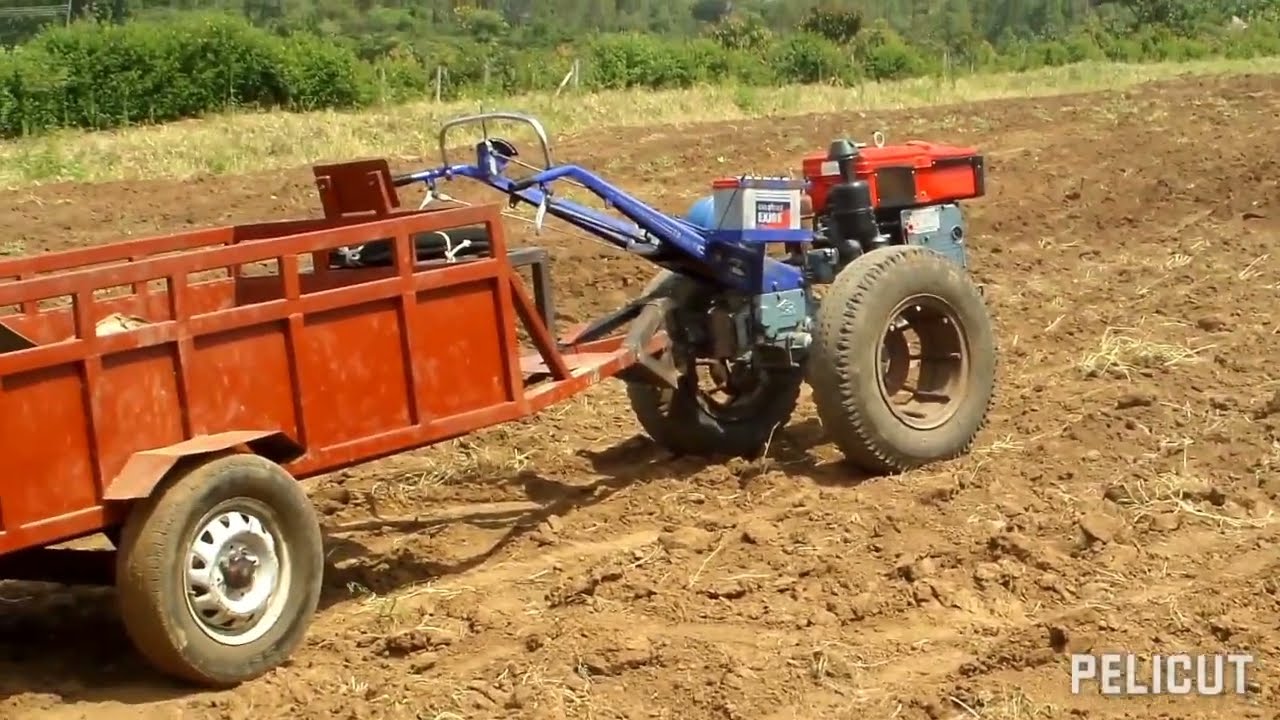 Two wheel tractor trailer building. for more info about w, tractor WhatsApp+254705372274