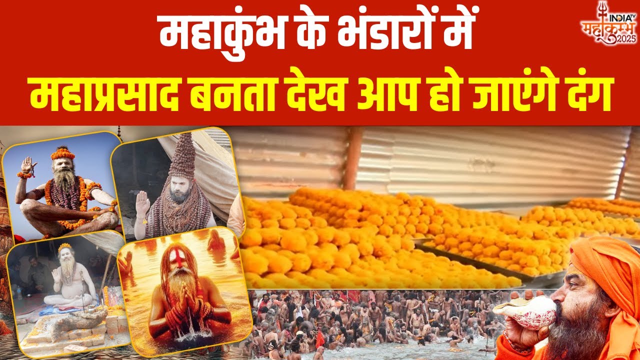 Mahakumbh ke Bhandare: महाकुंभ की महा-रसोई, 24 घंटे मिलता है बिना पैसे दिए भरपेट भोजन | Mahakumbh