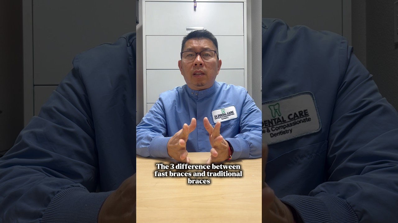 What are 3 differences between traditional braces and fastbraces? 🤔 Here’s what Dr. Le has to say…