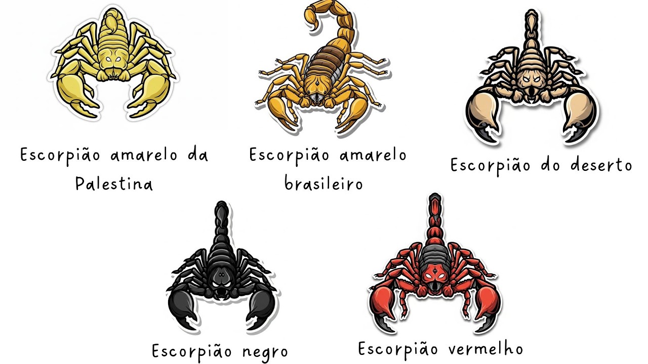 Cada Escorpião MAIS PERIGOSO do Mundo Explicado em 6 Minutos
