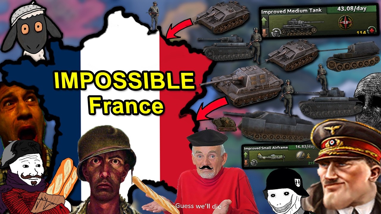 The WORST France Experience Possible | Suffering & Crying With Sheep AI