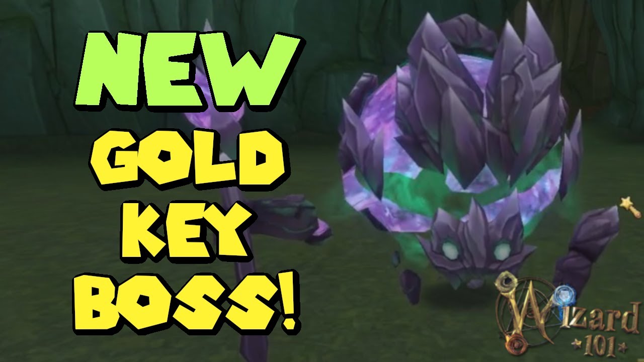 Wizard101: НОВЫЙ босс секретного золотого ключа — Элементаль Эфира!