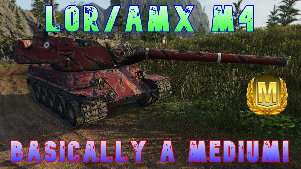 Lorraine/AMX M4 Basically a Medium! ll Wot Console - World of Tanks Modern Armor