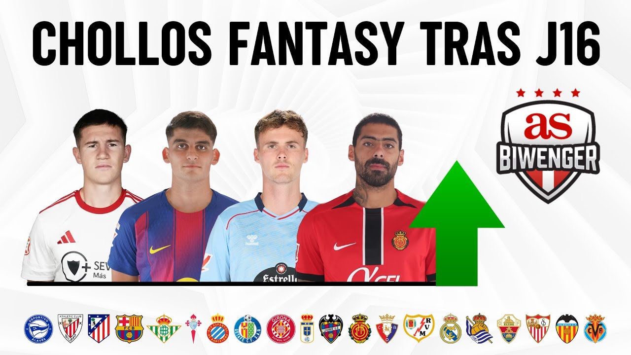 🔥 Los Mejores Fichajes y Chollos Fantasy tras la J16 en Biwenger