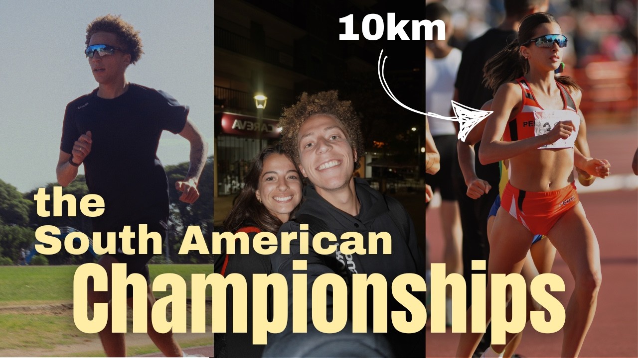 I flew to Argentina to cheer on my wife | South American Championship 10k