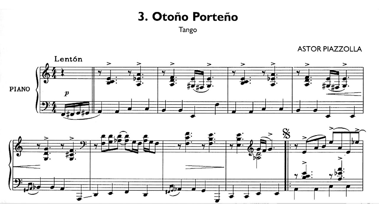 Astor Piazzolla: Tango 