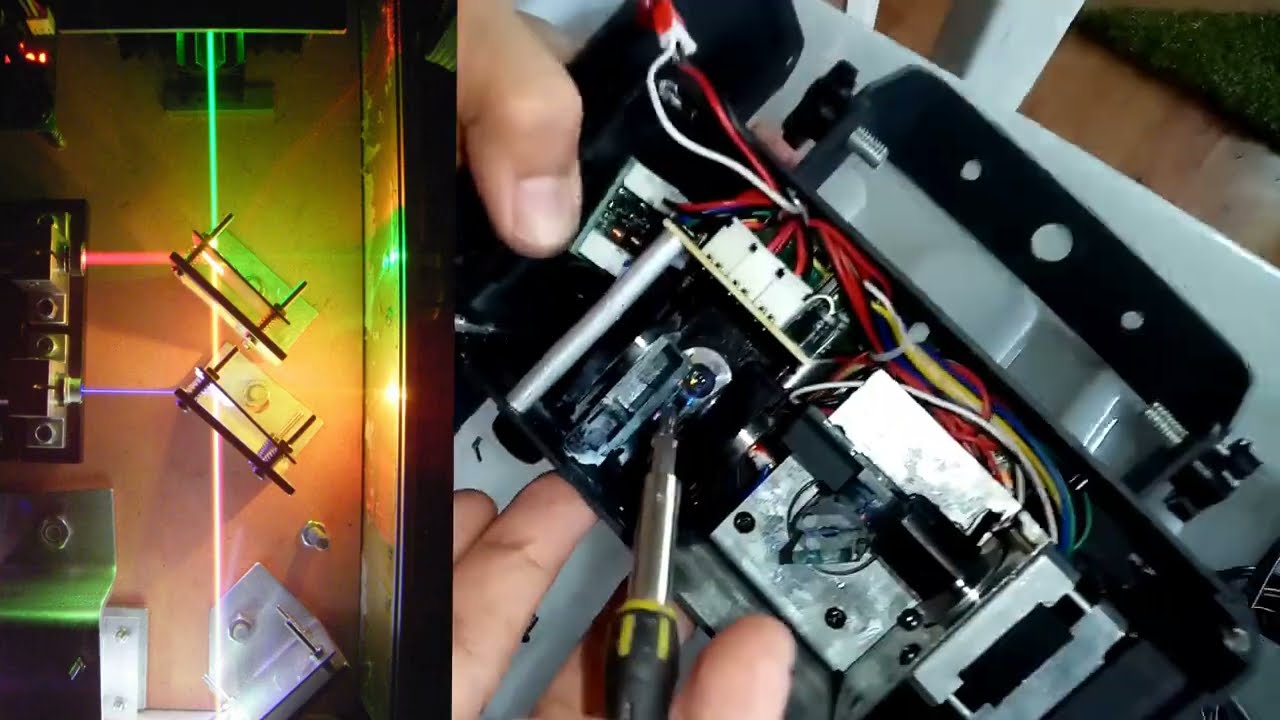 What are the basic components of DMX Laser System?