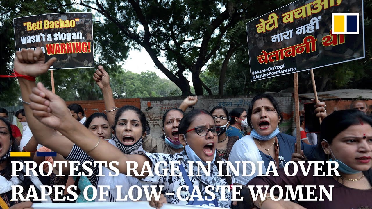 Protests in India continue over second gang rape against low-caste woman